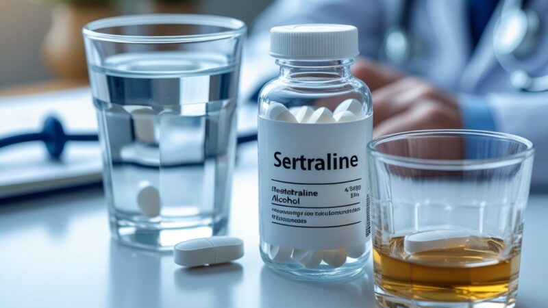 Sertralina e álcool pode? Riscos, efeitos e recomendações essenciais