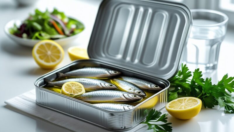 Sardinha em lata é saudável? Benefícios, nutrientes e cuidados