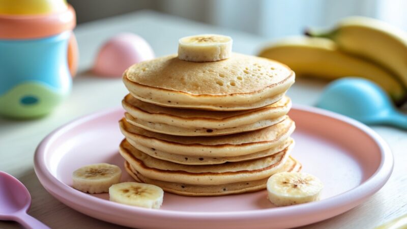 Panqueca de Banana para Bebê: Receita Saudável e Segura
