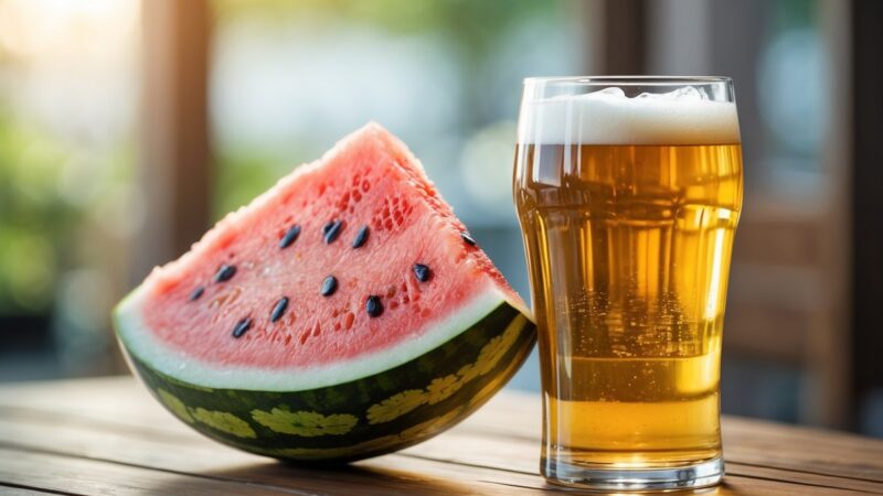 Melancia com cerveja faz mal? Descubra os riscos e benefícios