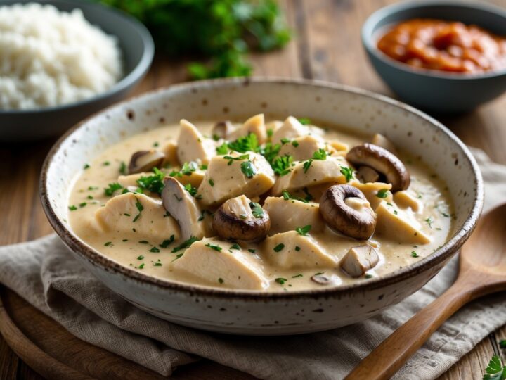 Strogonoff de frango é remoso? Entenda, efeitos e dicas saudáveis