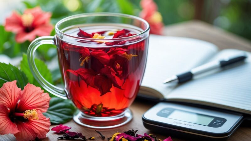 Chá de hibisco emagrece em quanto tempo? Resultados, preparo e dicas