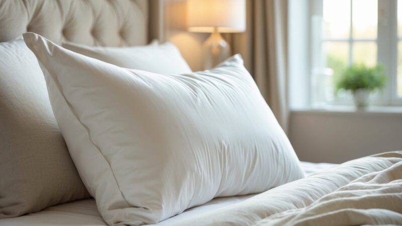 Travesseiro: conforto e apoio ideal para noites de sono tranquilas