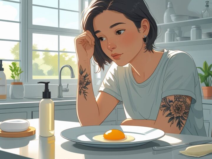 Pode comer ovo quando faz tatuagem? Alimentação certa e cuidados