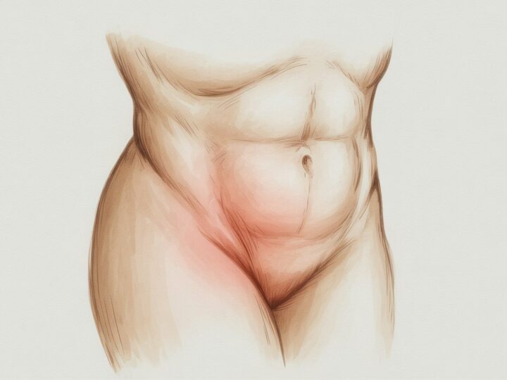 Dor no lado esquerdo da barriga perto da virilha: causas e cuidados