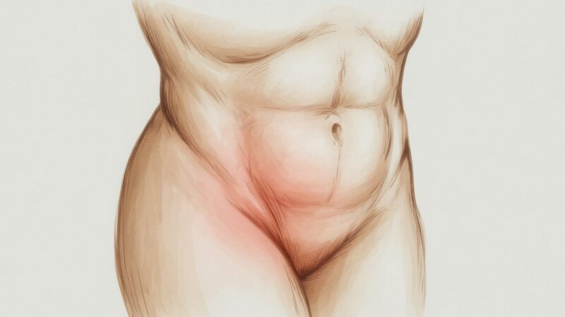 Dor no lado esquerdo da barriga perto da virilha: causas e cuidados