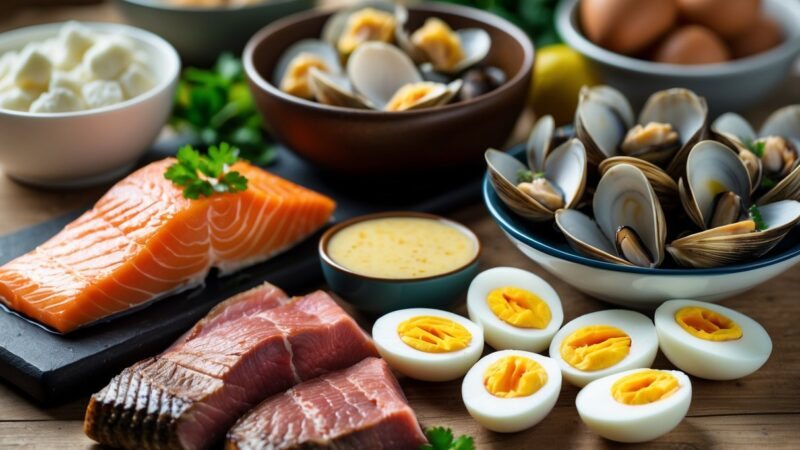 Alimentos com Vitamina B12: Fontes, Benefícios e Como Garantir o Consumo