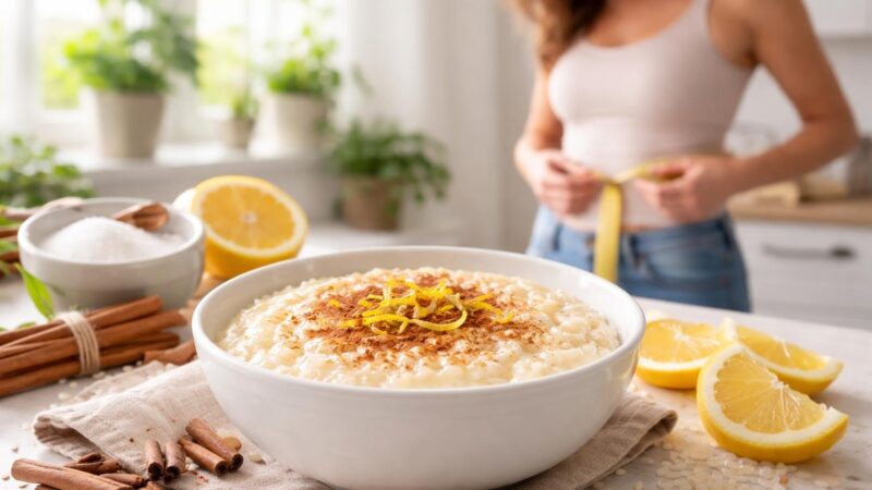 Arroz doce engorda muito? Descubra o impacto dessa sobremesa na dieta