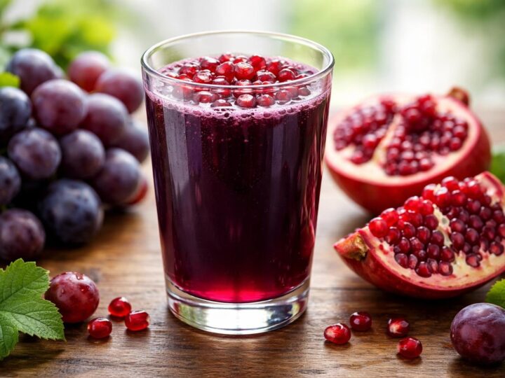 Suco de uva com romã para que serve? Descubra todos os benefícios