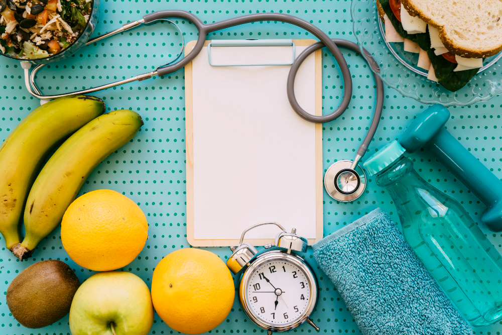 rotina de saúde eficiente